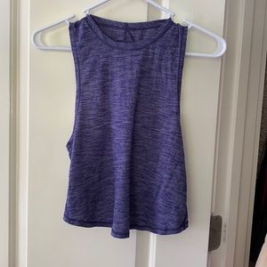 Lululemon cross back high neck tank
